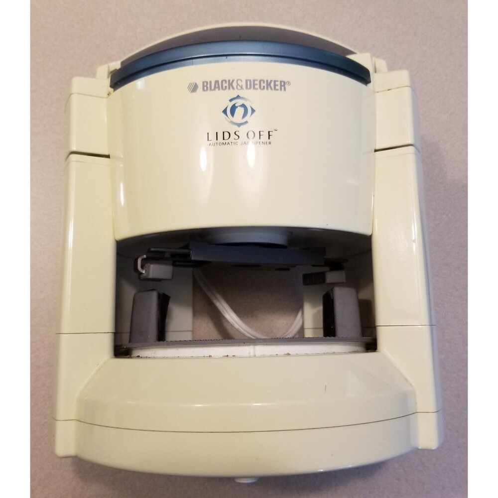 Black & Decker Lids Off Automatic Electric Jar Opener Model JW200 Tested Works